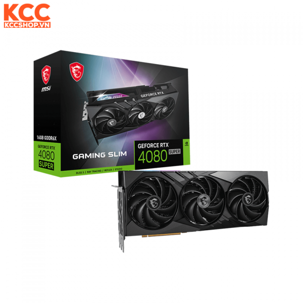 VGA MSI GeForce RTX 4080 SUPER 16G GAMING SLIM