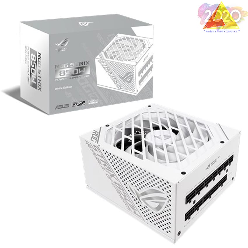 Nguồn ASUS ROG STRIX 850W GOLD - White Edition 850W ( Màu Trắng/80 Plus Gold / Full Modular)