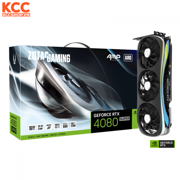 VGA ZOTAC GAMING GeForce RTX 4080 SUPER AMP Extreme AIRO 16GB GDDR6X