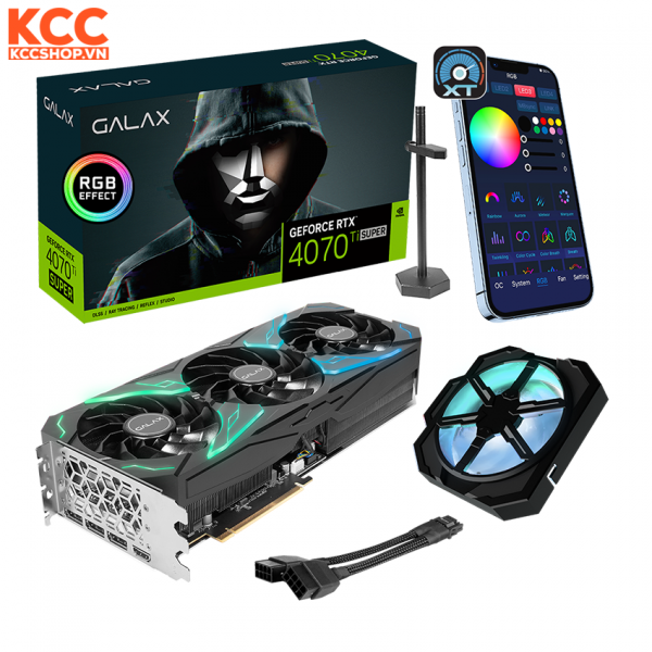 VGA GALAX GeForce RTX 4070 Ti SUPER SG 1-Click OC