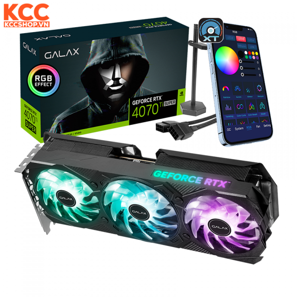 VGA GALAX GeForce RTX 4070 Ti SUPER EX Gamer 1-Click OC