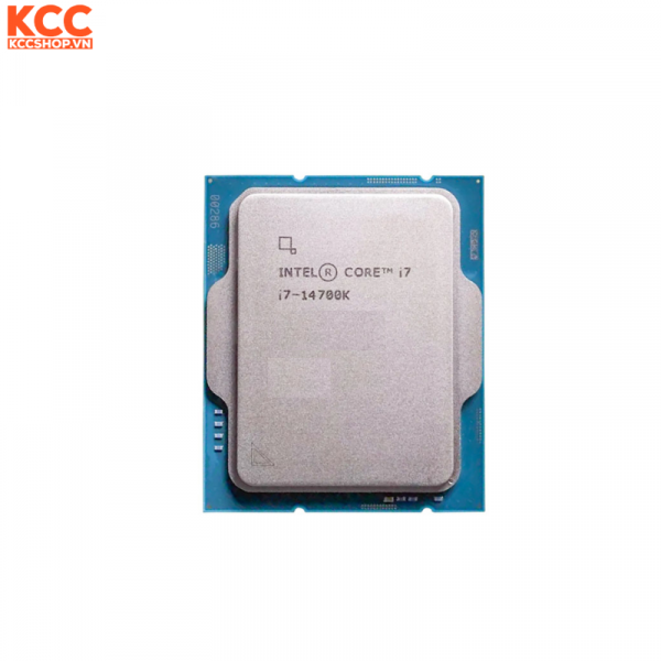 CPU Intel Core i7 14700K Tray (3,4 Ghz, up to 5.60GHz, 20 Nhân 28 Luồng, 33 MB Cache) (Full VAT)