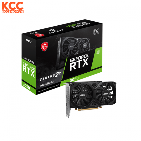 VGA MSI GeForce RTX 3050 VENTUS 2X 6G OC