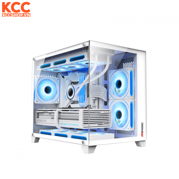 Vỏ case MAGIC AQUA-M ULTRA PRO White (Full M-ATX)
