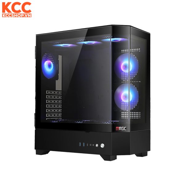 Vỏ case MAGIC VILA ULTRA Black (ATX)