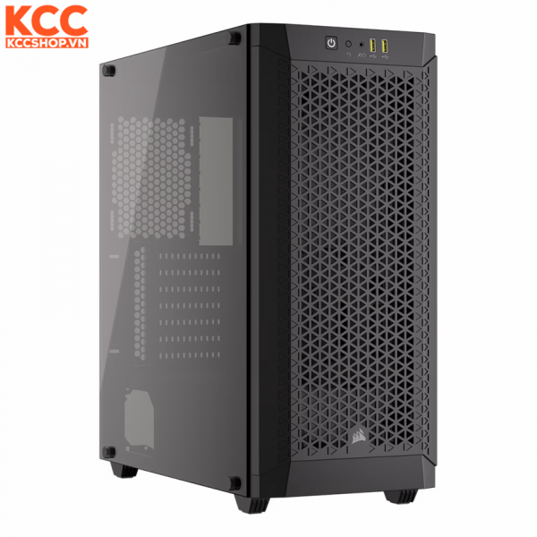 Vỏ case Corsair 480T Airflow Tempered Glass Black (CC-9011271-WW)