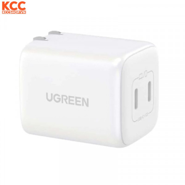 Củ sạc nhanh GaN Nexode 45W Ugreen CD294 (White)