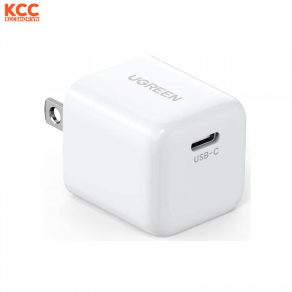 Củ sạc nhanh 20W Ugreen CD241 nhỏ gọn nhỏ gọn, sạc nhanh đầu USB-C