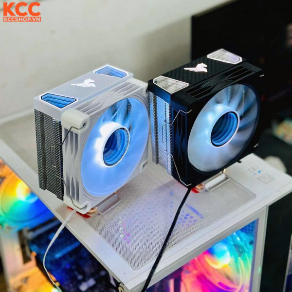 Tản Nhiệt Khí Tomato AM6300 RGB (Black/ White)