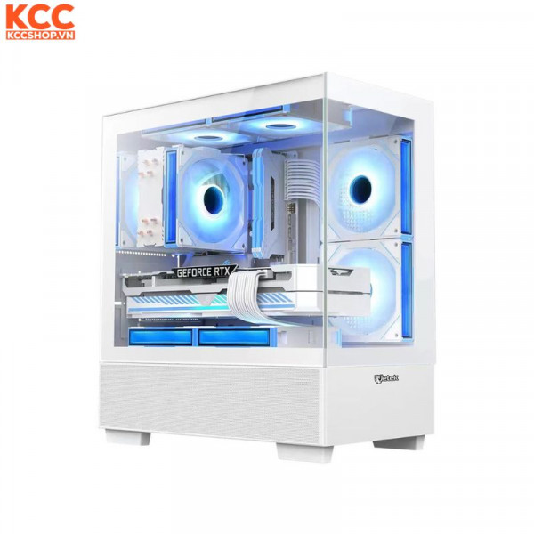 Case JETEK CSGO2 COMBAT (White/Micro ATX, Mini-ITX)