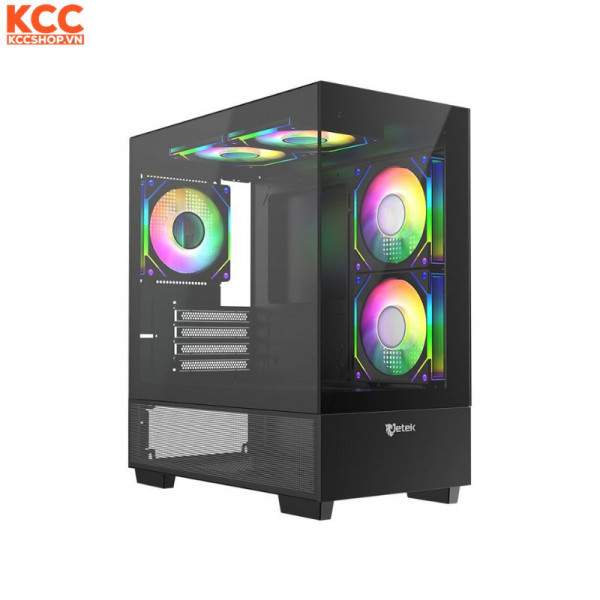 Case JETEK CSGO2 COMBAT (Black/Micro ATX, Mini-ITX)