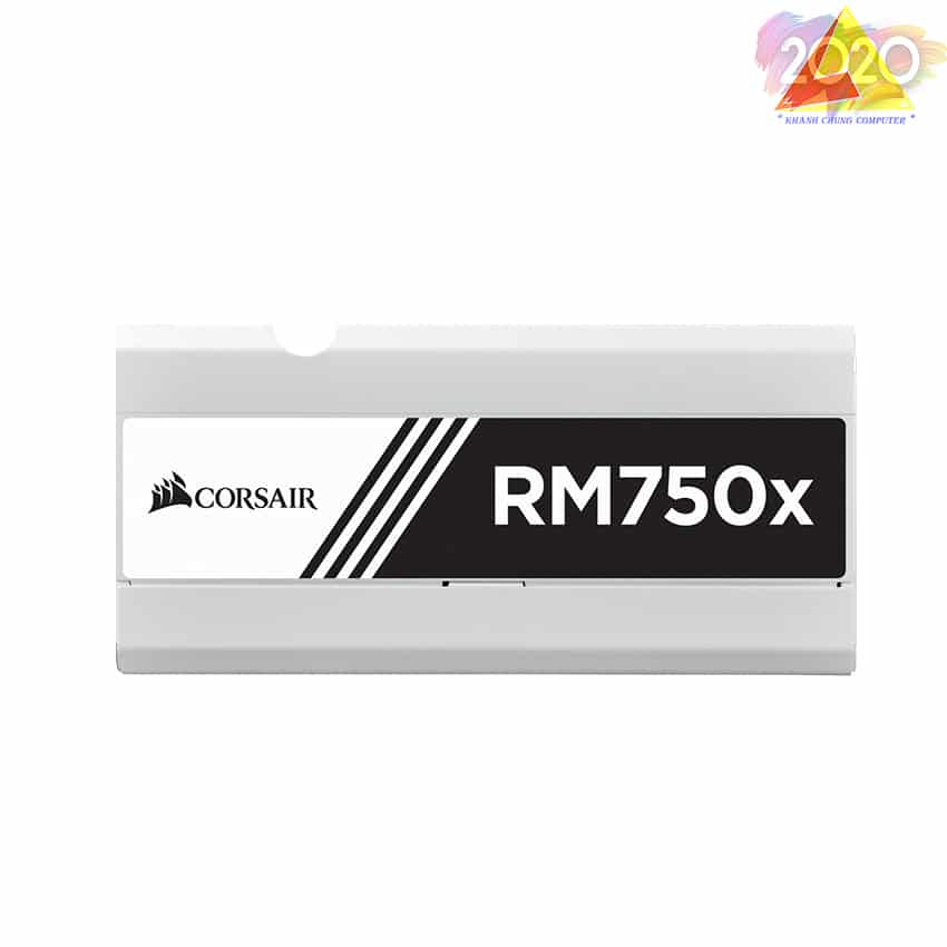 Nguồn máy tính Corsair RM750x 80 Plus Gold – Full Modul – Màu trắng – CP-9020187-NA