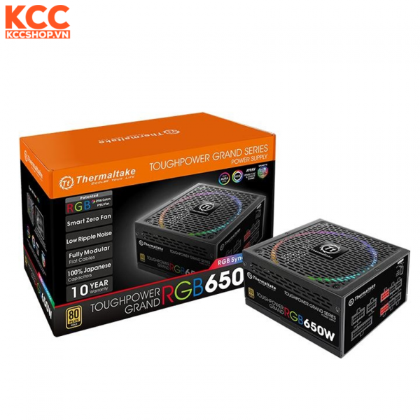 Nguồn máy tính Thermaltake Toughpower Grand RGB 650W Gold