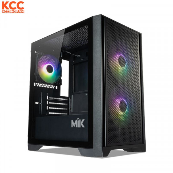 VỎ CASE MIK MORAX - 3FA (M-ATX/ MÀU ĐEN)