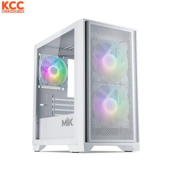 VỎ CASE MIK MORAX - 3FA (M-ATX/ Màu Trắng)
