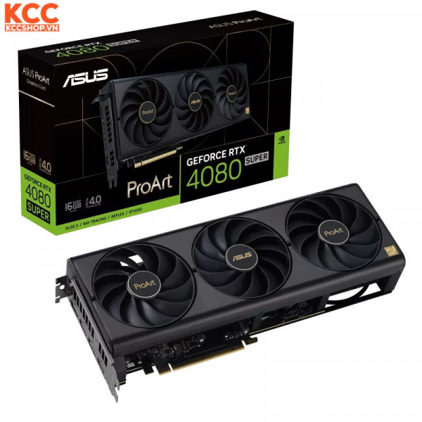 VGA ASUS ProArt GeForce RTX 4080 SUPER 16GB GDDR6X