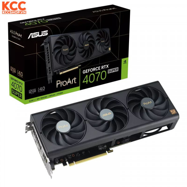VGA ASUS ProArt GeForce RTX 4070 SUPER 12GB GDDR6X