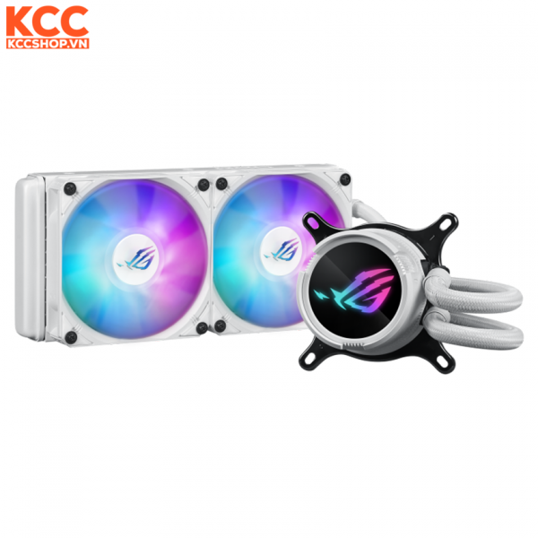 Tản nhiệt nước AIO ASUS ROG Strix LC III 240 ARGB White Edition