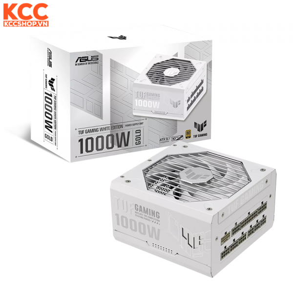 Nguồn máy tính ASUS TUF Gaming 1000W Gold White Edition