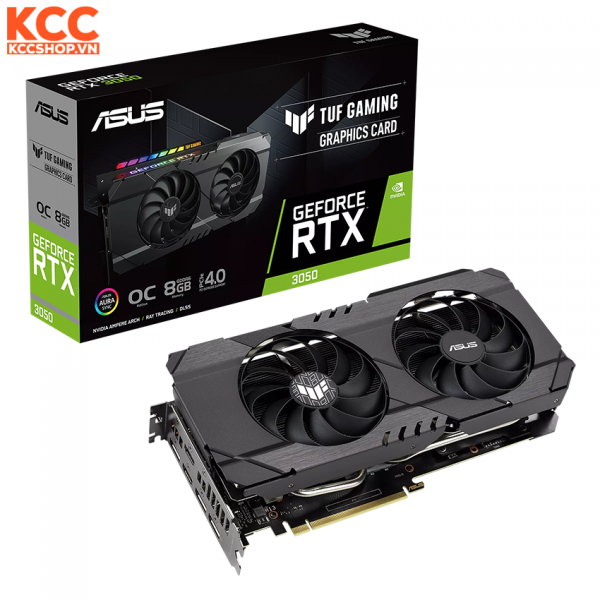 VGA ASUS TUF Gaming GeForce RTX 3050 8GB OC GDDR6