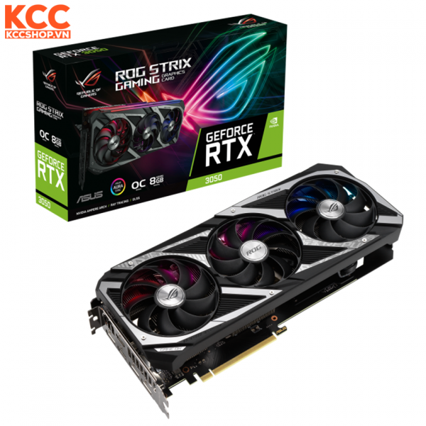 VGA ASUS ROG Strix GeForce RTX 3050 OC Edition 8GB