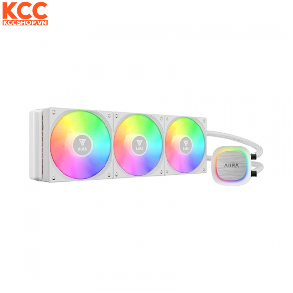 Tản nhiệt nước AIO Gamdias AURA GL360 v2 ARGB White