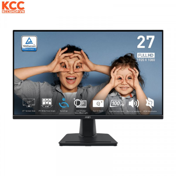 Màn hình MSI PRO MP275 (27-inch, FHD, IPS, 100Hz, 1ms)