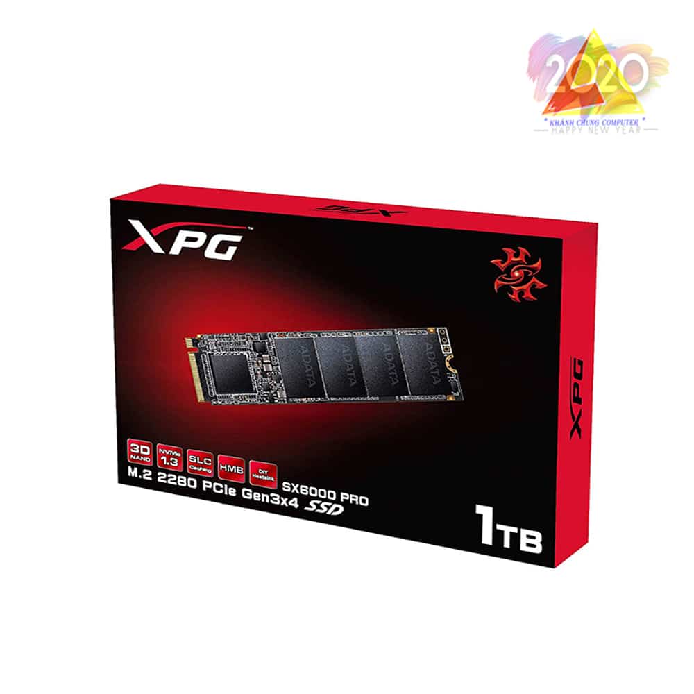 SSD ADATA XPG SX6000 Pro 1TB M.2 2280 NVMe – ASX6000PNP-1T-C