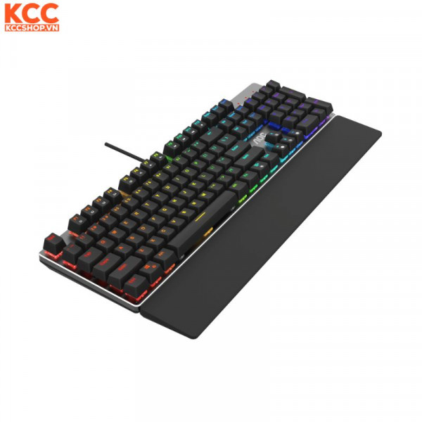 Bàn Phím Cơ Gaming AOC GK500 (RGB/ Outemu Blue Switch) (Đen)