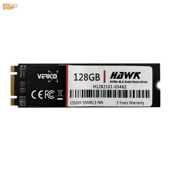 Ổ cứng SSD 128G Verico Hawk NVMe PCIe Gen3x2 M.2 2280 (1SSOH-SSMBC3-NN)