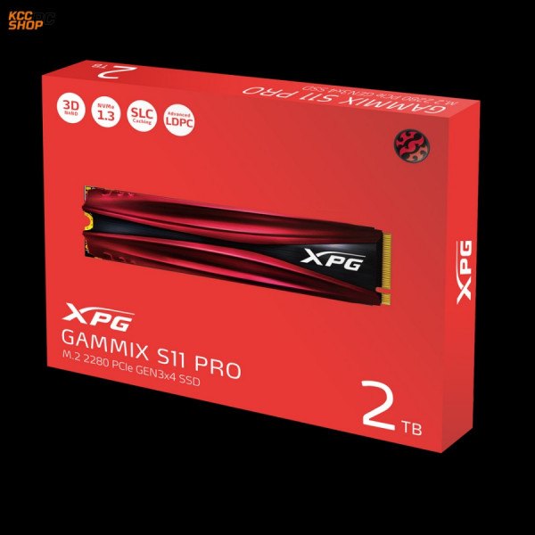 SSD Adata GAMMIX S11P2TB M.2 2280 PCIe NVMe Gen 3×4 – (AGAMMIXS11P-2T-C)