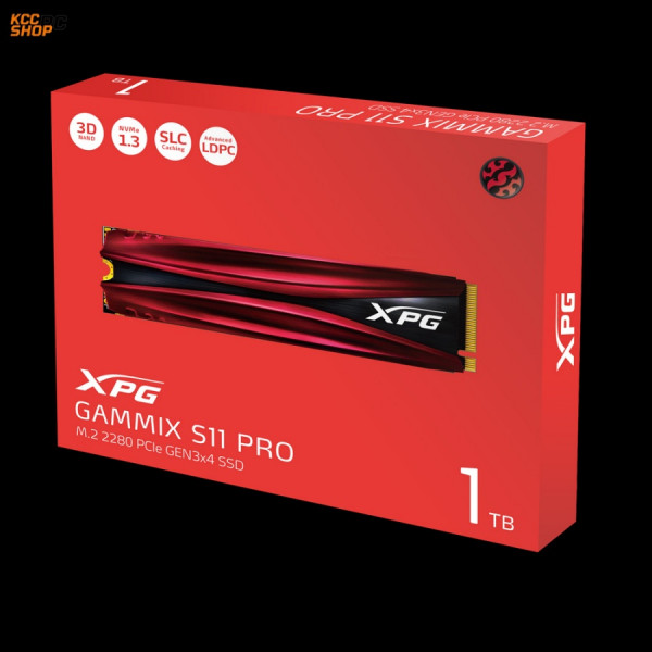 SSD Adata GAMMIX S11P1TB M.2 2280 PCIe NVMe Gen 3×4 – (AGAMMIXS11P-1TT-C)