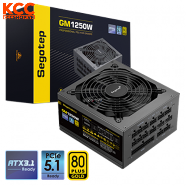 Nguồn máy tính Segotep GM1250W  ATX3.1