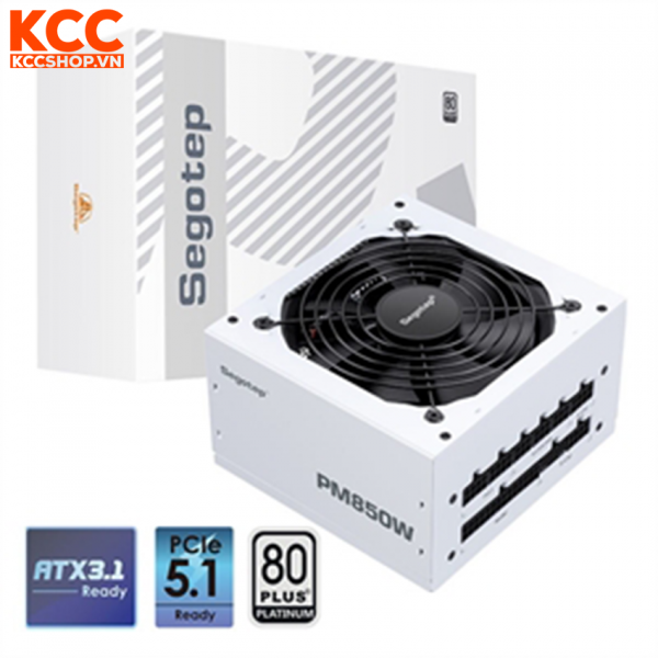 Nguồn máy tính Segotep PM850W White