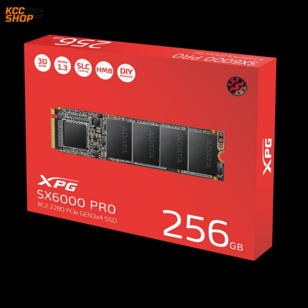 Ổ cứng SSD ADATA XPG SX6000 Pro 256GB M.2 2280 NVMe – ASX6000PNP-256GT-C