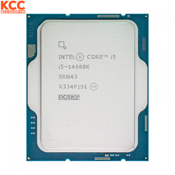 CPU Intel Core i5 14600K - Tray (3.50 Ghz, up to 5.30GHz, 14 Nhân 20 Luồng, 24 MB Cache) (Full VAT)