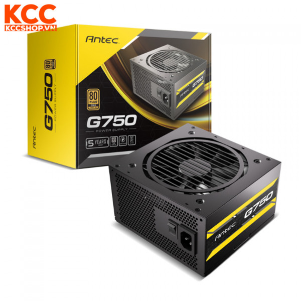 Nguồn máy tính ANTEC Gold Plus G750 (New Model, 2xCPU, Semi-Modul)