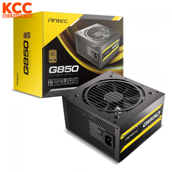 Nguồn máy tính ANTEC Gold Plus G850 (New Model, 2xCPU, Semi-Modul)