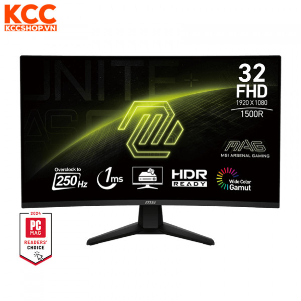 Màn hình gaming MSI MAG 32C6X (32in / VA / FHD / 250Hz / 1ms)