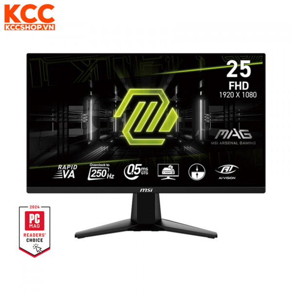 Màn hình gaming MSI MAG 255XFV (25in / VA / FHD / 250Hz / 0.5ms)
