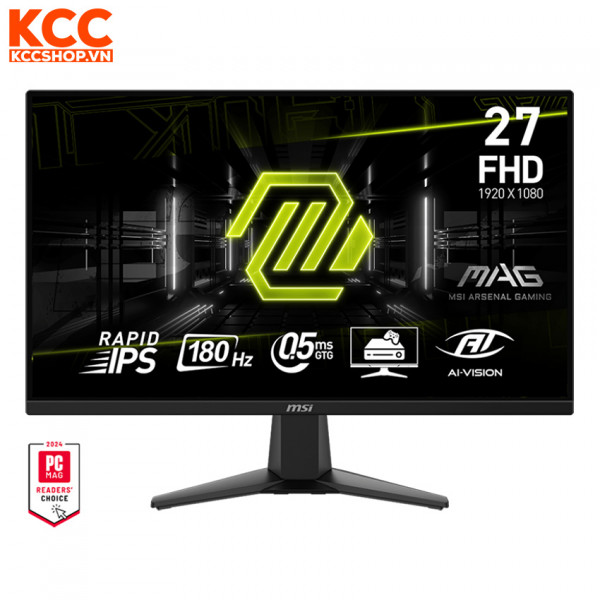 Màn hình gaming MSI MAG 275F (27in / IPS / FHD / 180Hz / 0.5ms)