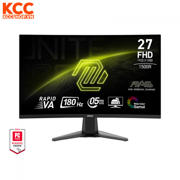 Màn hình gaming MSI MAG 27C6F (27in / VA / FHD / 180Hz / 0.5ms)