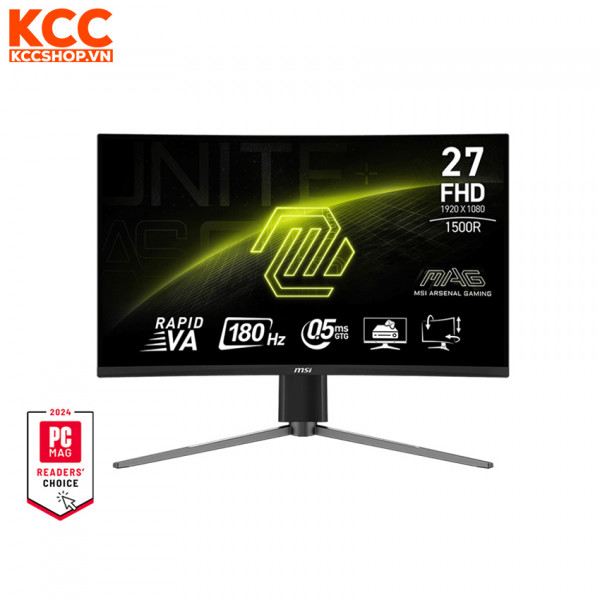 Màn hình gaming MSI MAG 27C6PF (27in / VA / FHD / 180Hz / 0.5ms)