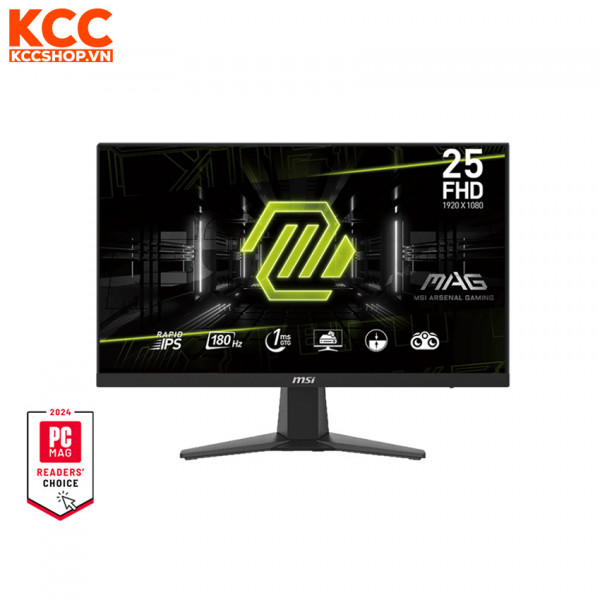 Màn hình gaming MSI MAG 256F (25in / IPS / FHD / 180Hz / 1ms)