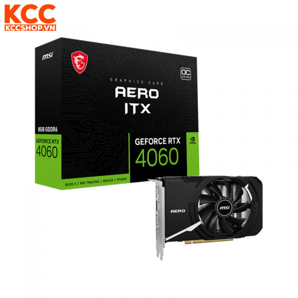 VGA MSI Geforce RTX 4060 AERO ITX 8G OC