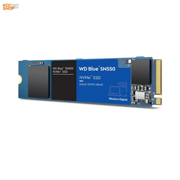 Ổ cứng SSD WD SN550 Blue 1TB M.2 2280 PCIe NVMe 3x4 (Đọc 2400MB/s - Ghi 1750MB/s) - (WDS100T2B0C)