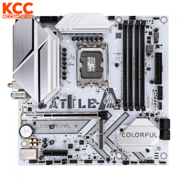 Mainboard Colorful BATTLE-AX B760M-WHITE WIFI V20