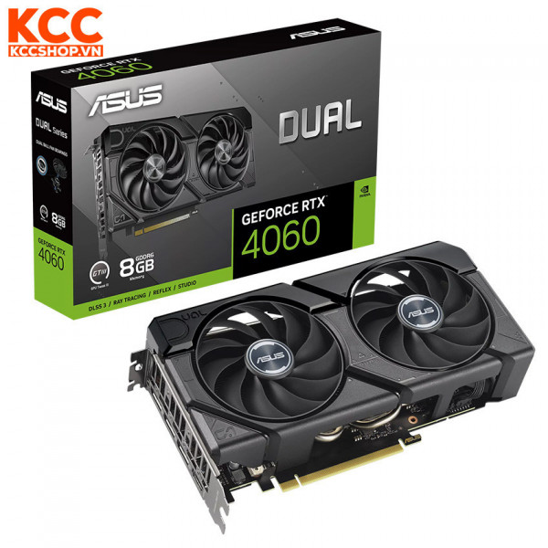 VGA ASUS Dual GeForce RTX 4060 EVO Edition 8GB GDDR6