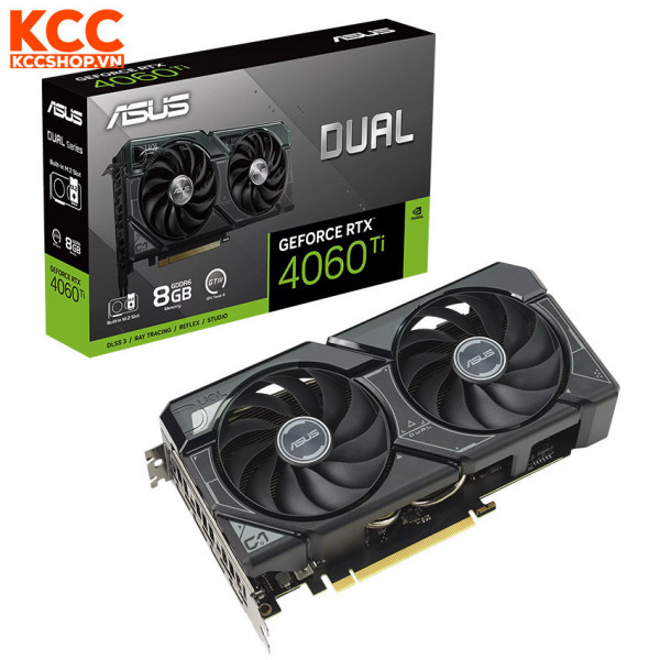 VGA ASUS Dual GeForce RTX 4060 Ti 8GB GDDR6