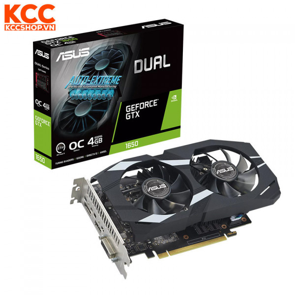 VGA ASUS Dual GeForce GTX 1650 OC Edition 4GB GDDR6 EVO